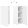 vidaXL TV Cabinet Set 4 pcs White Engineered Wood
