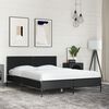 vidaXL Bed Frame without Mattress Black 120x190 cm Small Double