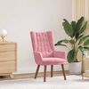 vidaXL Armchair Pink 63 x 67 x 94 cm Velvet