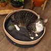 Beeztees Cat Bed Minus One Xana 45x14 cm Grey and Brown