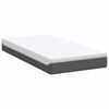 vidaXL Mattress White and Grey 100 x 200 cm Pocket Spring
