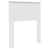 vidaXL Headboard with Headboard Gloss White 75 cm Engineered wood