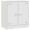 vidaXL Sideboard White 67x39x73 cm Steel