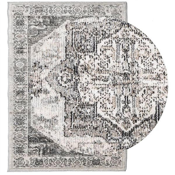 vidaXL Rug ARBIZU Indoor and Outdoor Vintage Design 140x200 cm