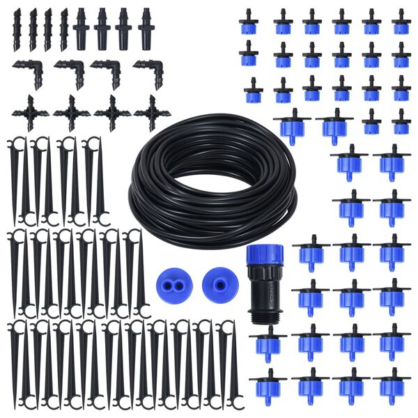 vidaXL 141 Piece Outdoor Automatic Drip Watering Kit