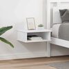 vidaXL Bedside Table 2 pcs White 40 x 31 x 15 cm Engineered Wood