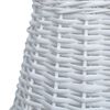 vidaXL Lamp Shade Wicker 30x20 cm White