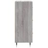 vidaXL Sideboard Grey Sonoma 34.5x34x90 cm Engineered Wood