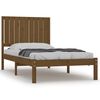 vidaXL Bed Frame without Mattress Honey Brown 90x200 cm Solid Wood Pine