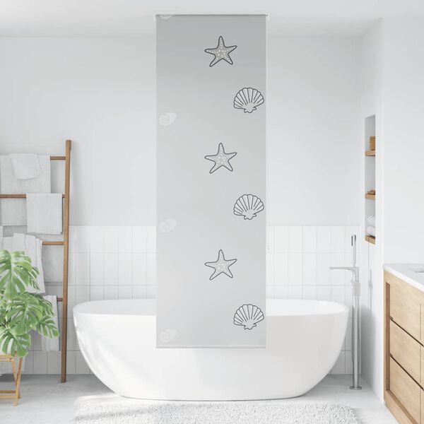 vidaXL Shower Roller Blind 80x240 cm Fabric Width 76 cm