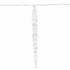 vidaXL Christmas Icicle Light 100 LEDs Warm White 10 m Acrylic PVC
