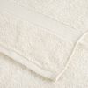 vidaXL Premium Bath Towels "SOLUND" 10 pcs Cream 100x150 cm 600 gsm