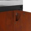 vidaXL Kitchen Storage with Shelf Rusty 90 x 50 x 92 cm Steel