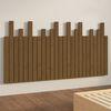 vidaXL Wall Headboard Honey Brown 159.5x3x80 cm Solid Wood Pine