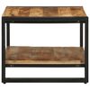vidaXL Coffee Table 70x50x38 cm Solid Rough Wood Mango