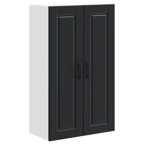 vidaXL Kitchen Cabinet Black 60 x 31 x 100 cm Engineered Wood