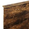 vidaXL Headboard Smoked Oak 100 cm Engineered wood