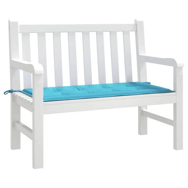 vidaXL Garden Bench Cushion Turquoise 100 x 50 x 4 cm Oxford fabric