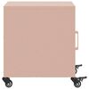 vidaXL Bedside Cabinets 2 pcs Pink 36x39x43.5 cm Steel