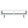vidaXL Monitor Stand White 50x27x15 cm Engineered Wood