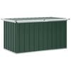 vidaXL Garden Storage Box Green 129x67x65 cm