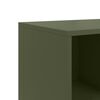 vidaXL Sideboard Olive Green 100.5x39x72 cm Steel