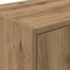 vidaXL Garage Wall Cabinet Artisan Oak Engineered Wood