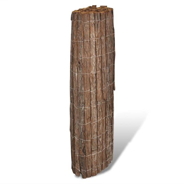 vidaXL Bark Fences 2 pcs 400x150 cm