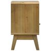vidaXL Bedside Cabinet Brown 37x30x51 cm Wood