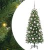 vidaXL Artificial Christmas Tree Green 120 cm PE and PVC