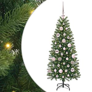 vidaXL Artificial Christmas Tree Green 120 cm PE and PVC
