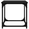 vidaXL Side Table Black 40x40x40 cm Engineered Wood