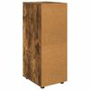 vidaXL Storage Cabinet Smoked Oak 40 x 48 x 105 cm Engineered Wood