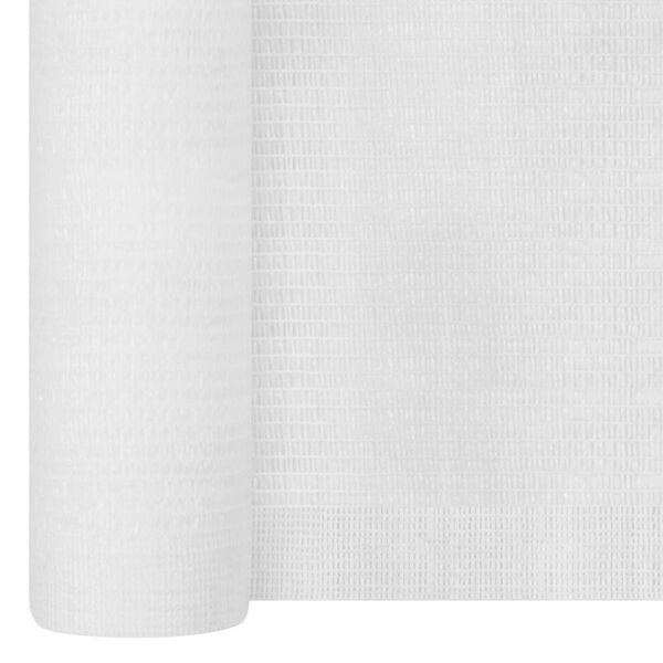 vidaXL Privacy Net White 1.2x10 m HDPE 75 g/m²