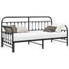 vidaXL Daybed Frame Black 100 x 200 cm Powder-Coated Steel
