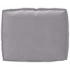 vidaXL Pallet Cushion Set 2 pcs Grey Oxford fabric