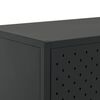 vidaXL Sideboard Black 105x35x75 cm Steel