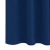 vidaXL Blackout Curtains with Rings 2 pcs Dark Blue 175 x 140 cm