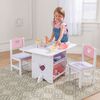KidKraft Heart Table with 2 Chairs Set