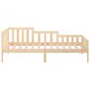vidaXL Day Bed without Mattress 90x200 cm Solid Wood Pine