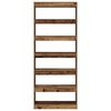 vidaXL Book Cabinet Old Wood 80 x 30 x 198 cm Engineered Wood