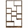 vidaXL Bookcase Smoked Oak 72x20x120 cm Engineered Wood