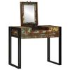 vidaXL Bedroom Dressing Tables Multicolour Solid Reclaim wood