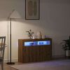 vidaXL Sideboard Artisan Oak 116 x 30 x 75 cm Engineered Wood