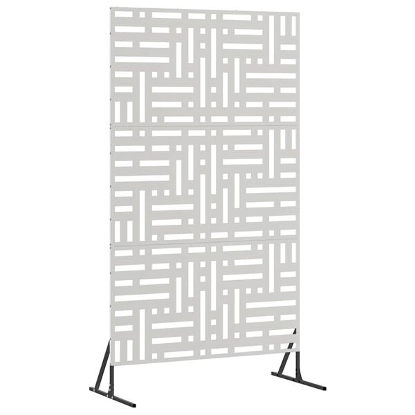vidaXL Privacy Screen Grey 100 x 50 x 180 cm Steel