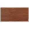 vidaXL Window Sill Brown wood 80 x 45 x 4.5 cm PVC