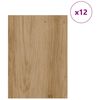 vidaXL Decor Panels 12 pcs Artisan Oak 30 x 42 x 0.27 cm