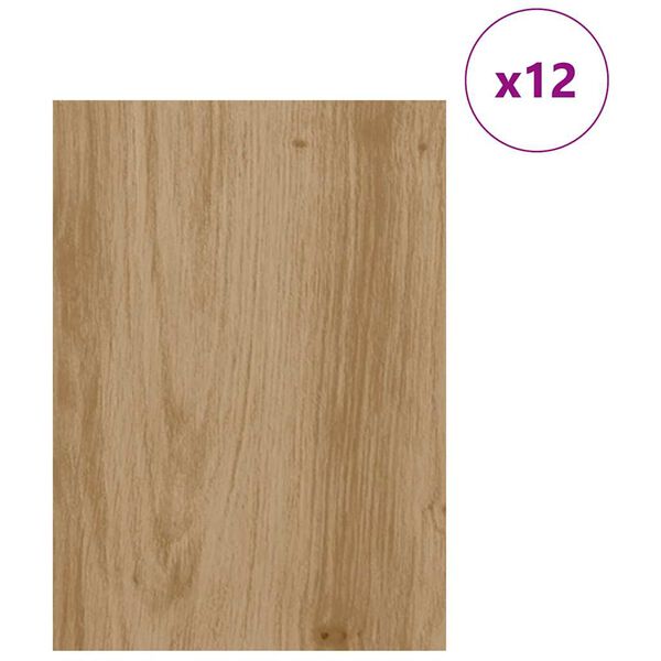 vidaXL Decor Panels 12 pcs Artisan Oak 30 x 42 x 0.27 cm