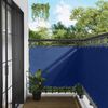 vidaXL Balcony Screen Blue 120 x 200 cm PU coated oxford alu