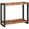 vidaXL Console Table Multicolour 90 x 33 x 75 cm Solid Reclaim Wood